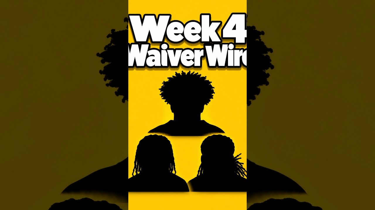 Week 4 Waiver Wire is Crucial