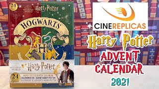 CINEREPLICAS HARRY POTTER ADVENT CALENDAR 2021 UNBOXING