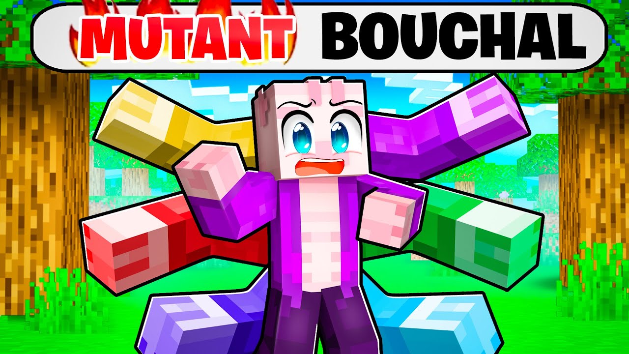 Měním se na MUTANT BOUCHALA v Minecraftu!
