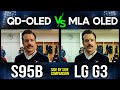 LG G3 Vs Samsung S95B MLA OLED 2023 Vs 2022 QD OLED 4K TV Comparison