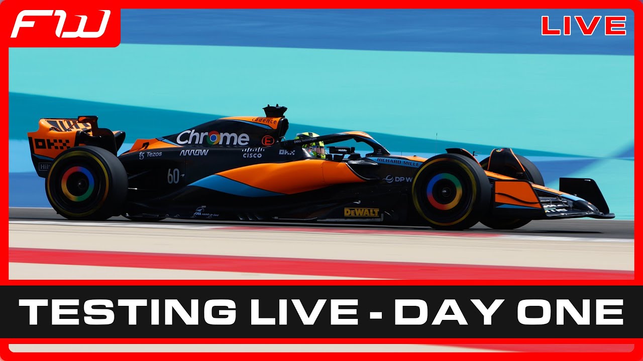 formula 1 testing live stream