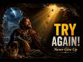 TRY AGAIN Poem Explained 🔥 | Class 7 NCERT Porvi English | Animated Story