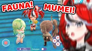 When Bae met Fauna and Mumei again in Hololive Dream 😭