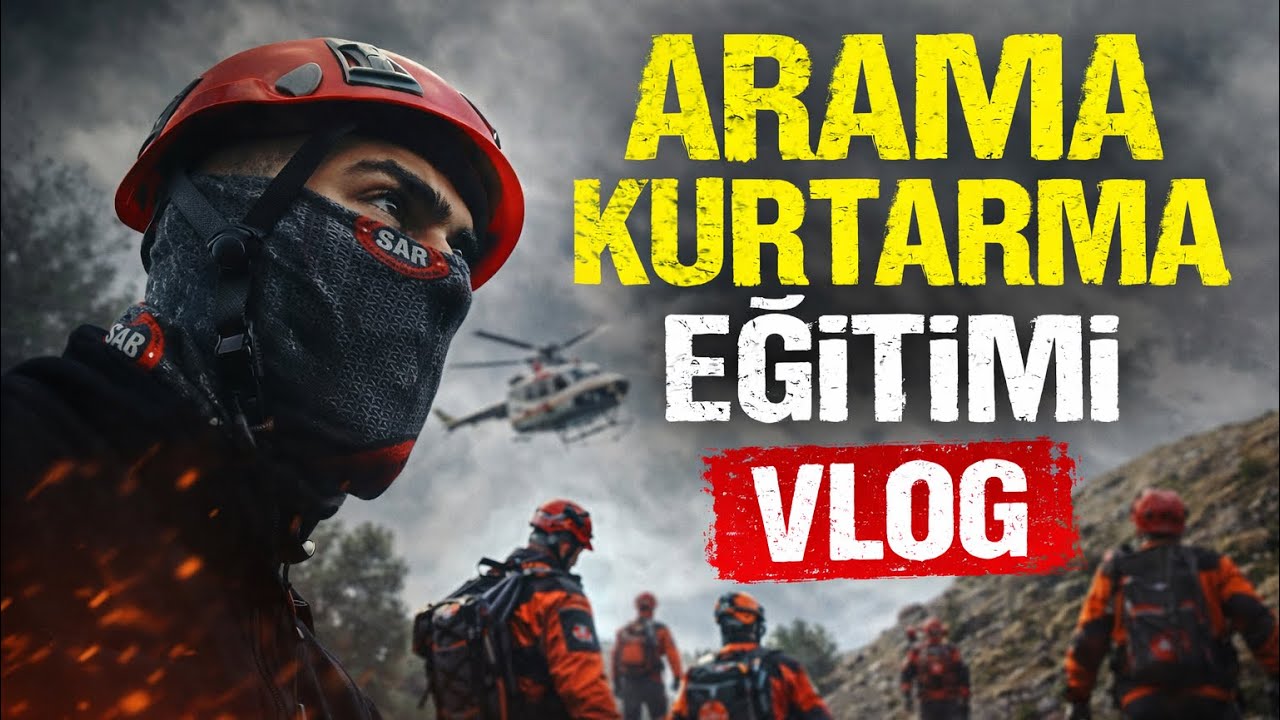 Arama Kurtarma Eğitimi VLOG | Volo Camping