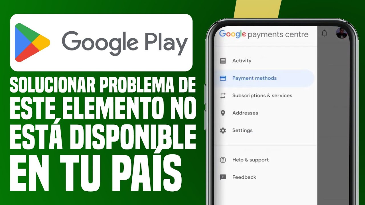 Cómo solucionar el problema de Google Play Store 'Este elemento no está ...