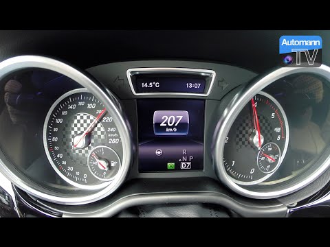 2016 Mercedes Gle 350 D 0 207 Kmh Acceleration 60fps
