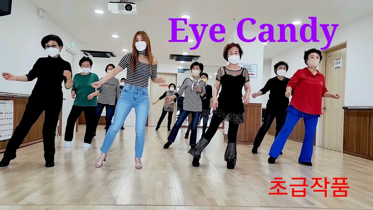 Eye Candy Beginner linedance 초급라인 YouTube