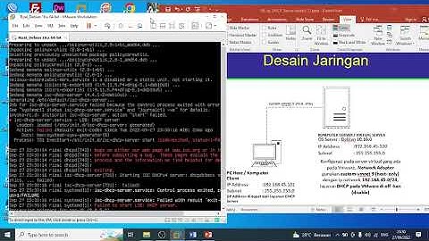 Instalasi dan Konfigurasi DHCP Server Debian 10.10.0 pada VMWare