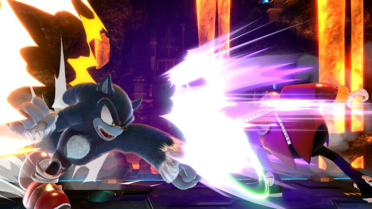 Sonic The Werehog VS Eggman!|Super Smash Bros Ultimate Mods - YouTube