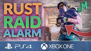 Raid Alarm, Offline Raid protection 🛢 Rust Console 🎮 PS4, XBOX