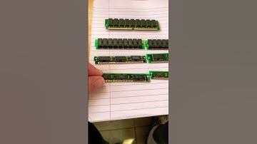 Tech History - Early PC Memory SIMMS #shortsfeed #shorts #vintagetech #technology