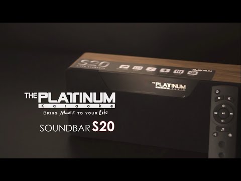 Platinum Karaoke | S20 PTSB-90 Soundbar