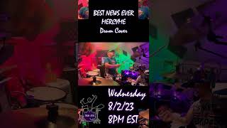 MercyMe Best News Ever Drum Cover #shorts