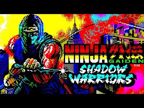 Ninja Gaiden - Shadow Warriors - офигенная игра для ZX-Spectrum