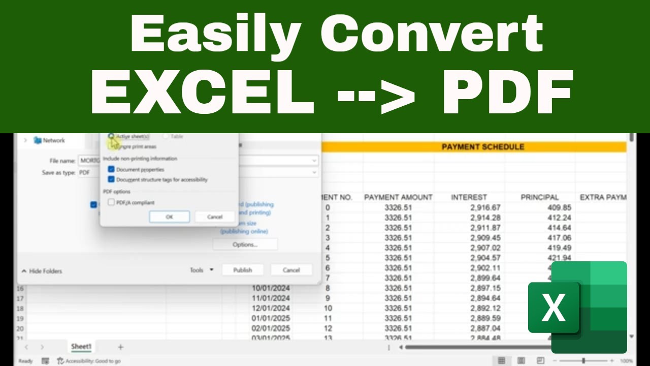 Bulk Convert Excel Files To Pdf