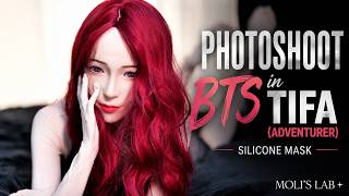 Photoshoot BTS in Tifa (Adventurer) Silicone Mask | Moli's Lab