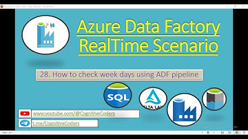 How to check weekdays or weekends using ADF pipeline | Azure Data Factory Real Time