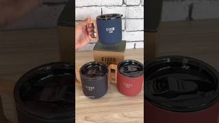 Nikmati minuman di sela aktivitas dengan Nautico Double WallMug berkapasitas 350 ml ini dari eiger