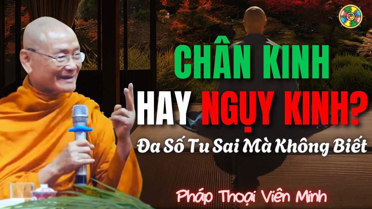 Chân Kinh hay Ngụy Kinh? Đa Số Tu Sai Mà Không Biết | Thầy Viên Minh