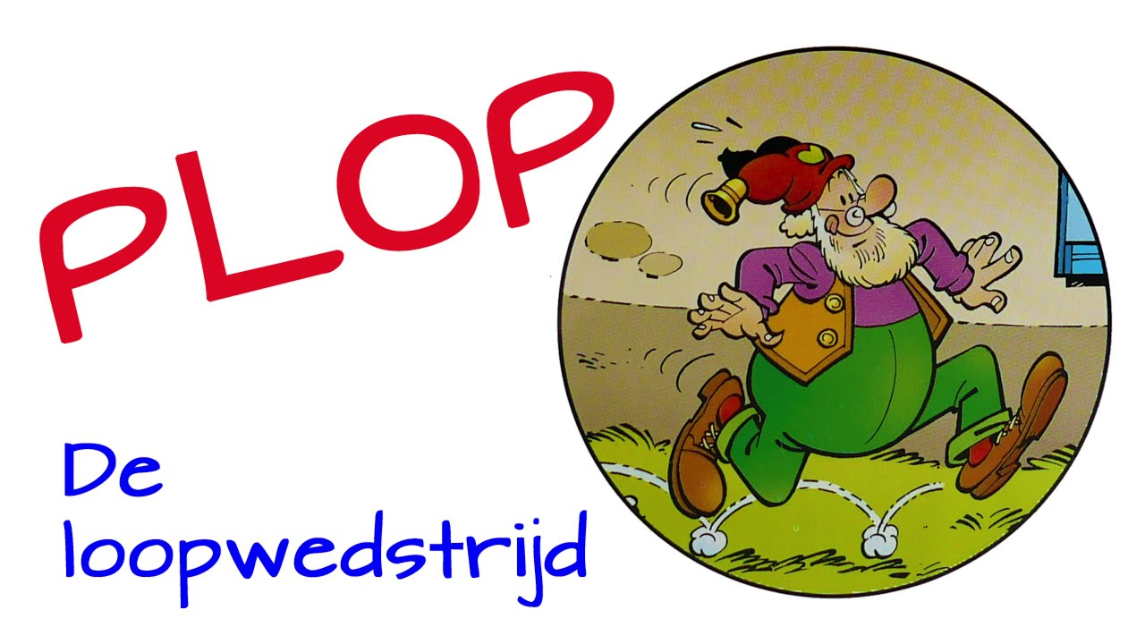 Plop en de loopwedstrijd (Vlaams gesproken)