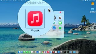 Приложение Music в macOS 26 Tahoe на mac mini 2024