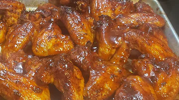SOUTHERN BAKED BBQ CHICKEN WINGS ( OLD FASHIONED)
