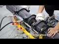 HDPE pipe butt fusion welding machine from WELPING
