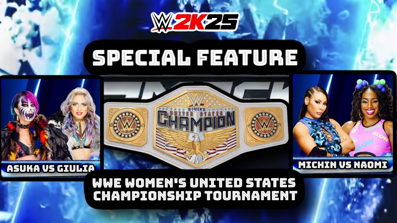 WWE 2K25 Universe Mode Special Feature | WWE Women's United States Championship Tournament | Part 1