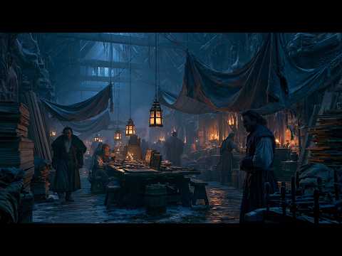 A Seat by the Tavern Fire — Gentle Medieval Folk Music for Reading and Relaxation | 4K