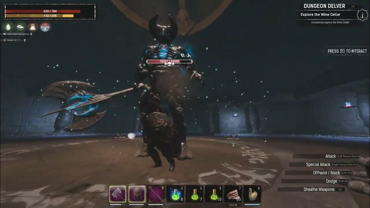 Conan Exiles Boss Wine Cellar Dungeon YouTube