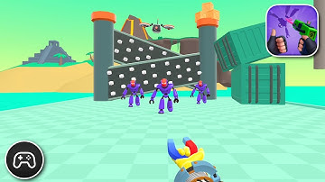 Tear Them All: Robot fighting - Gameplay Walkthrough Part 4 - Game Levels 18-20 (iOS, Android)