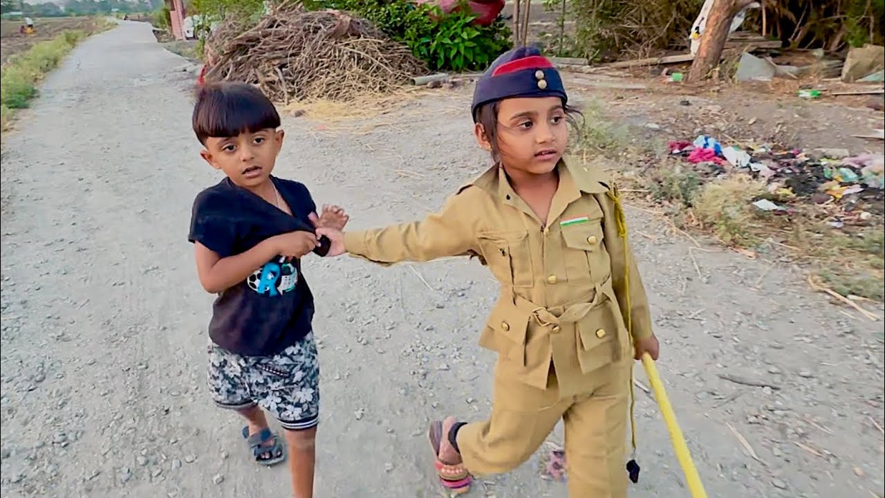 पोलीस आले अन माऊलीला धरून नेलं 🫢