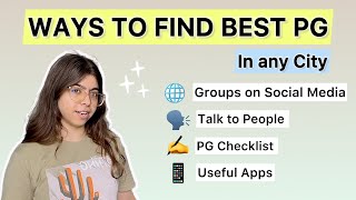 Avoid These Mistakes! Finding Best PG/Hostel in a New City? 🚨