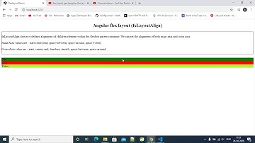 flex layout align | angular flex layout align | fxLayoutAlign