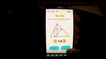 BRAIN OUT lvl 164 how many triangles bellow 🔥
