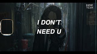 [Lyrics Vietsub] GANGGA - i don't need u