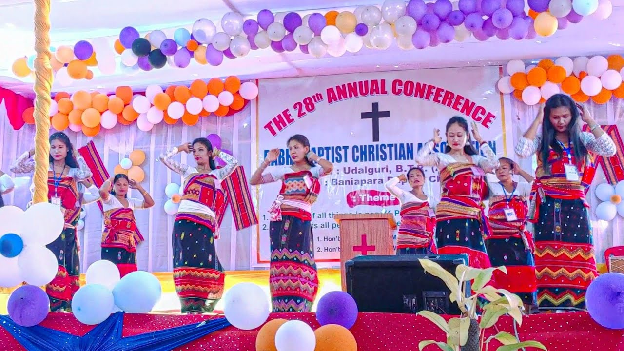 Sokfwui Kushi Din Tining   Rabha Gospel Dance  Annual Conference RBCA 2021