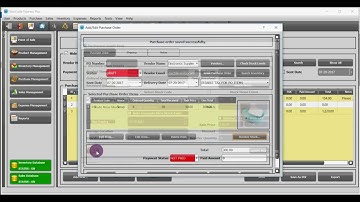 How to generate a purchase order in StarCode POS