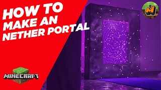 How to make a Nether Portal in Minecraft