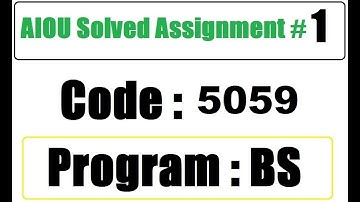 AIOU Code 5059 Solved Assignment No 1 Autumn 2025 | Advanced Financial Accounting