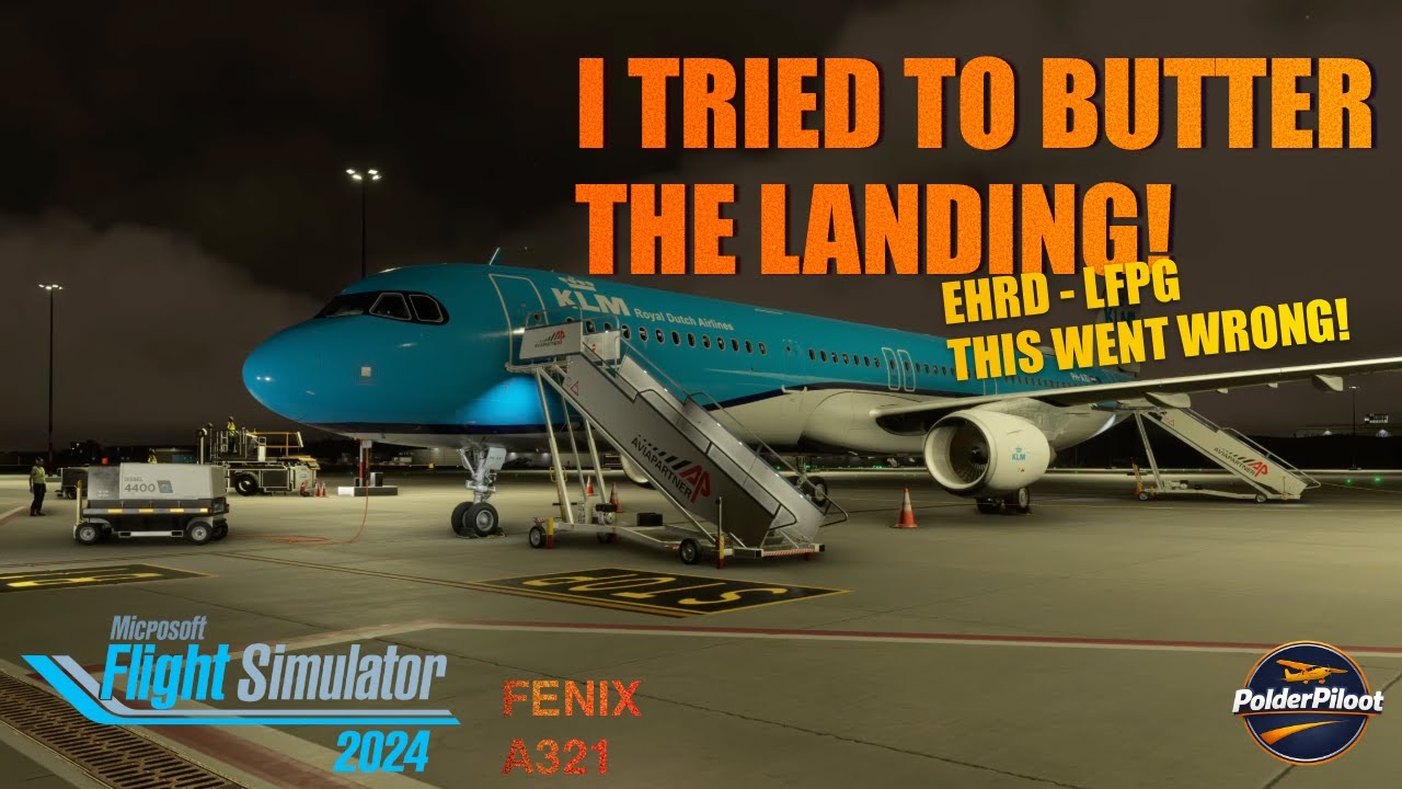 I Tried to Butter the Landing… This Went Wrong | Fenix A321 MSFS 2024