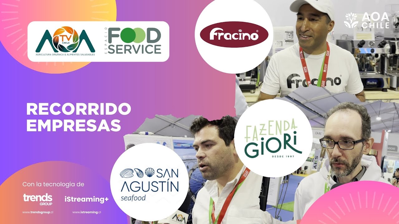 [EXPO] San Agustín Seafood, Fracino, Fazenda Giori | Pabellón Orgánico | Espacio Food & Service 2024
