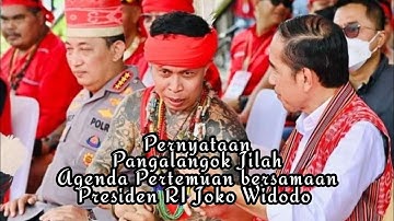 Konferensi pers Panglima Jilah || Bahaupm Bide Bahana 2022 di Pontianak