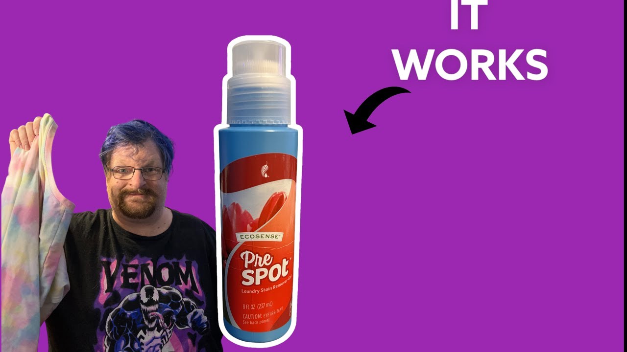Ecosense Pre Spot Stain Remover YouTube