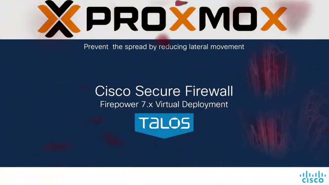 Cisco Secure Firewall: виртуальное развертывание Firepower 7.x на Proxmox