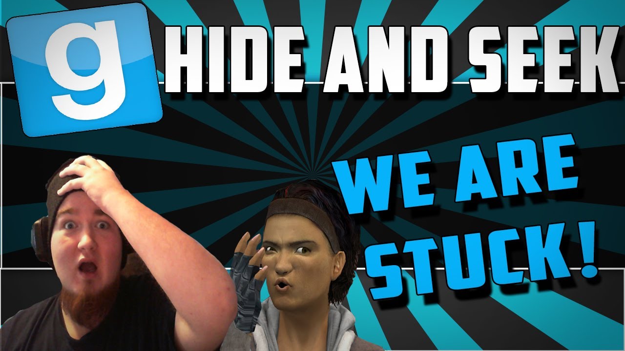 Gmod Hide and Seek Funny Moments - WE ARE STUCK! - YouTube