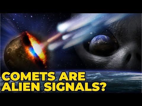 Are Comets Alien Signals?
