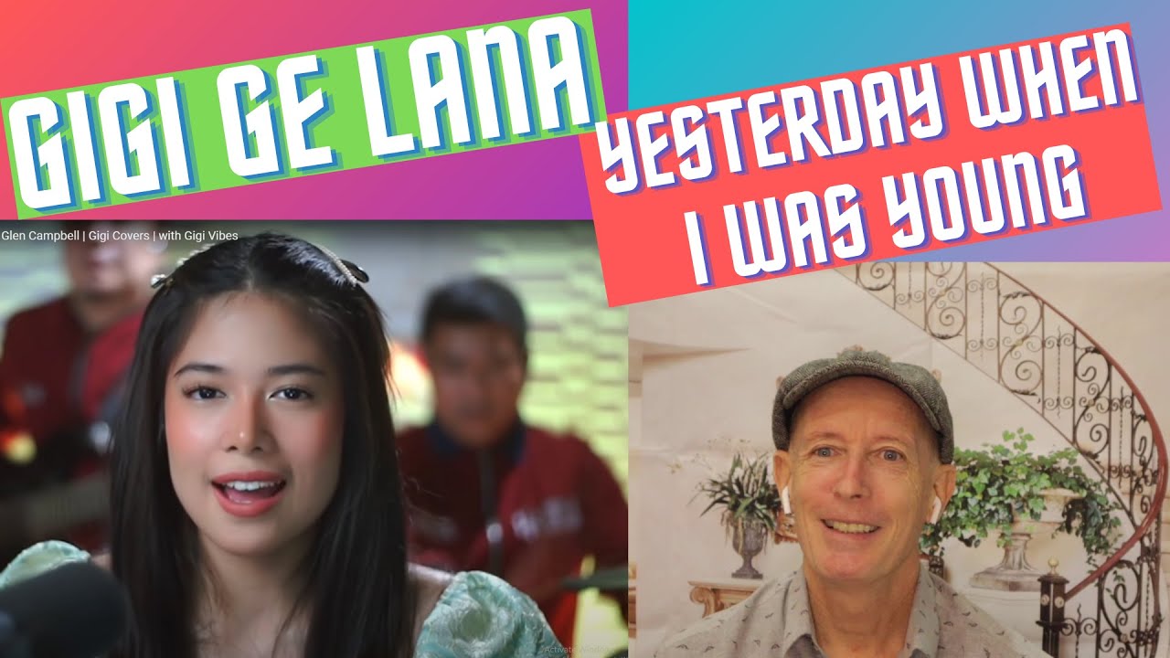 Реакция на песню Джиджи Де Ланы "Yesterday When I Was Young". Великолепное исполнение, заворажива...