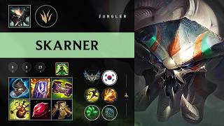 Skarner Jungle vs Lee Sin - KR Challenger Patch 26.08
