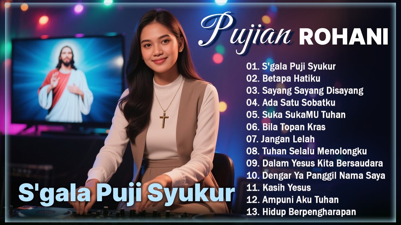 S'gala Puji Syukur ❤️ Betapa Hatiku ❤️ TOP DJ REMIX Lagu Rohani Kristen Terpopuler Sepanjang Masa